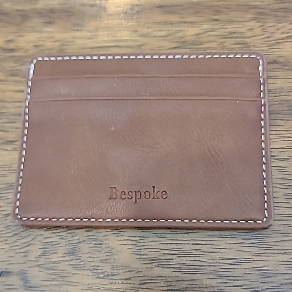 Bespoke Men’s Leather Card Wallet